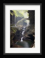 Watkins Glen Rainbow Bridge Fine Art Print