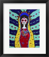 Virgin Guadalupe Dia De Los Muertos Fine Art Print