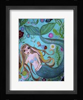 Mermaid Under The Sea Fine Art Print