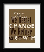 Change Fine Art Print