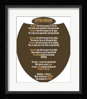 Getting Prepared Fine Art Print