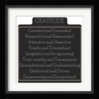 Gratitude 1 Fine Art Print