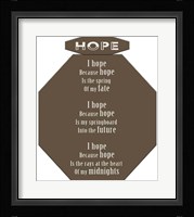 Hope 1 Fine Art Print