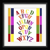 Rainbow Alphabet 2 Fine Art Print