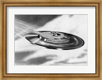1950s Artist'S Conception Ufo Flying Saucer Fine Art Print