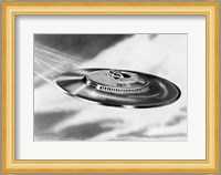 1950s Artist'S Conception Ufo Flying Saucer Fine Art Print