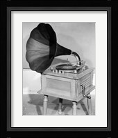 1950s Vintage Gramophone Converted To Furniture Fine Art Print