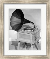 1950s Vintage Gramophone Converted To Furniture Fine Art Print