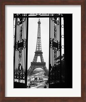 1920s Eiffel Tower Built 1889 Fine Art Print