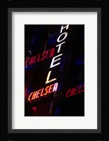 2000S Multiple Exposure Neon Sign Fine Art Print