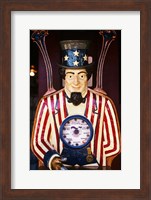 1890S 1900S 1910s Folk Art Uncle Sam Amusement Arcade Fine Art Print