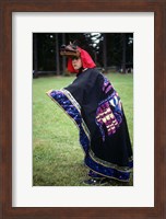Makah Indian Female Dance Costume Fine Art Print