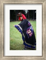 Makah Indian Female Dance Costume Fine Art Print