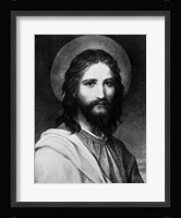 Painting Titled The Christ Portrait Of Jesus Christ Fine Art Print