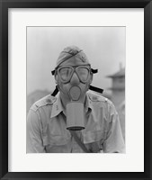 1940s 1942 Unidentified Man Soldier Fine Art Print