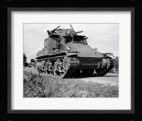 1940s World War Ii Era Us Army Tank Fine Art Print