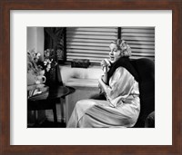 1930s Woman Sneezing Coughing Fine Art Print