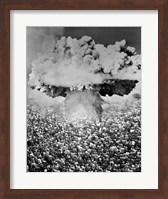 1950s 1960s Atomic Bomb Symbolic Montage Fine Art Print