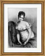 1800s Madame Recamier The Most Beautiful Woman Fine Art Print