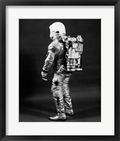 1960s Side View Of Astronaut Fine Art Print