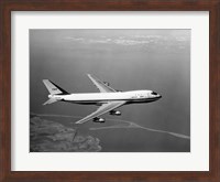 1960s Boeing 747 In Flight Fine Art Print