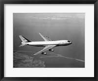 1960s Boeing 747 In Flight Fine Art Print