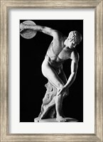 Classical Nude Figure Discus Thrower Fine Art Print
