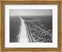 1970s 1980s Aerial Of Jersey Shore Fine Art Print