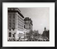 1940s Pennsylvania Avenue With Capitol Building Fine Art Print