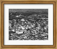 1950s Aerial View Showing El Cortez Hotel Fine Art Print