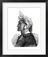 1300S Dante Alighieri Italian Poet Fine Art Print