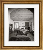 1920s Interior Mexican Spanish Style Parlor Fine Art Print