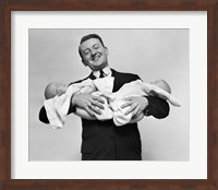 1930s Proud Father Smiling Fine Art Print