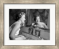 1950s Smiling Woman Fine Art Print