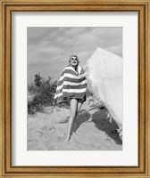1960s Blond Bathing Beauty Fine Art Print