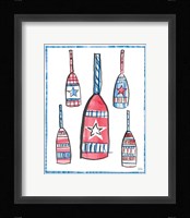 Coastal Americana III Framed Print