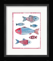 Coastal Americana I Framed Print