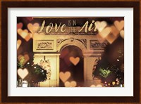 Love is in the Arc de Triomphe v2 Fine Art Print