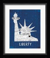 Iconic NYC II Framed Print