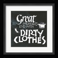 Laundry Room I Framed Print