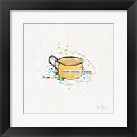 Thoughtful Perk I Framed Print