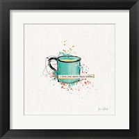 Thoughtful Perk III Framed Print