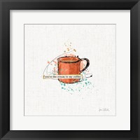 Thoughtful Perk IV Framed Print