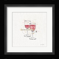 Thoughtful Vines I Framed Print