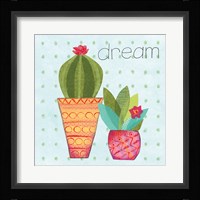 Southwest Cactus IV Framed Print