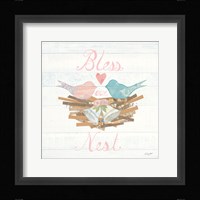 Lovebirds III Framed Print