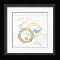 Lovebirds II Framed Print