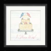 Lovebirds I Framed Print