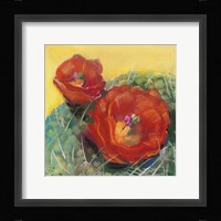 Blooming Succulent I Framed Print