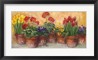 Spring in the Greenhouse Framed Print